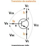 transistor de avalancha