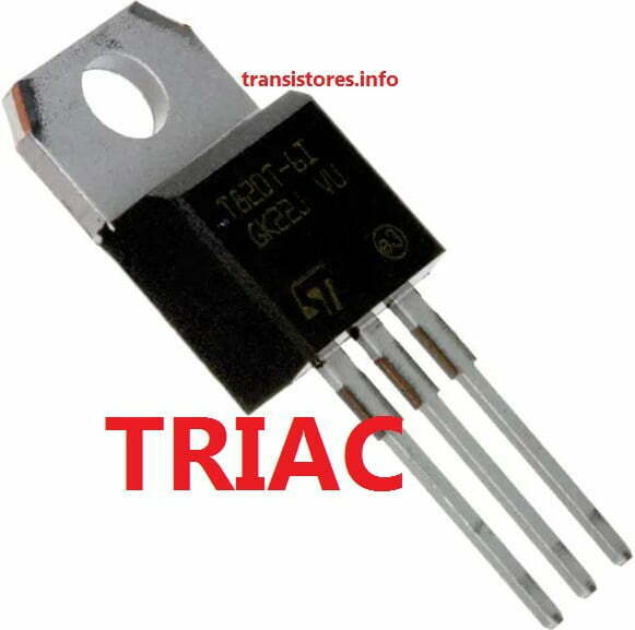 silueta Saludar famélico TRIAC: Características y Funcionamiento - Transistores