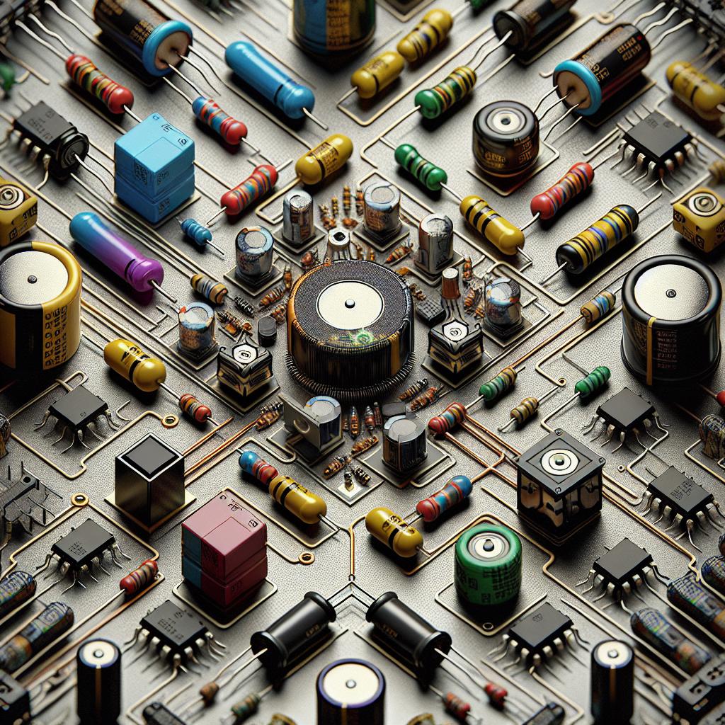 Componentes Electrónicos Esenciales y sus Funciones