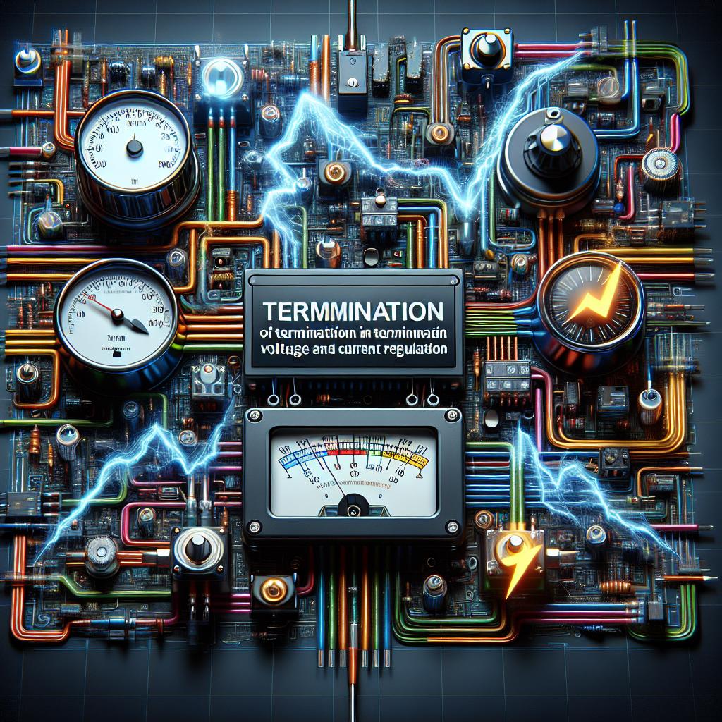 Explicación de Términos en la Regulación de Voltaje y Corriente