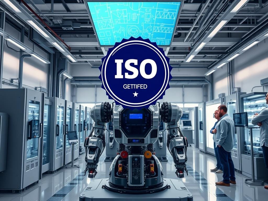 Certificación ISO para sistemas robóticos Certificación ISO para sistemas robóticos
