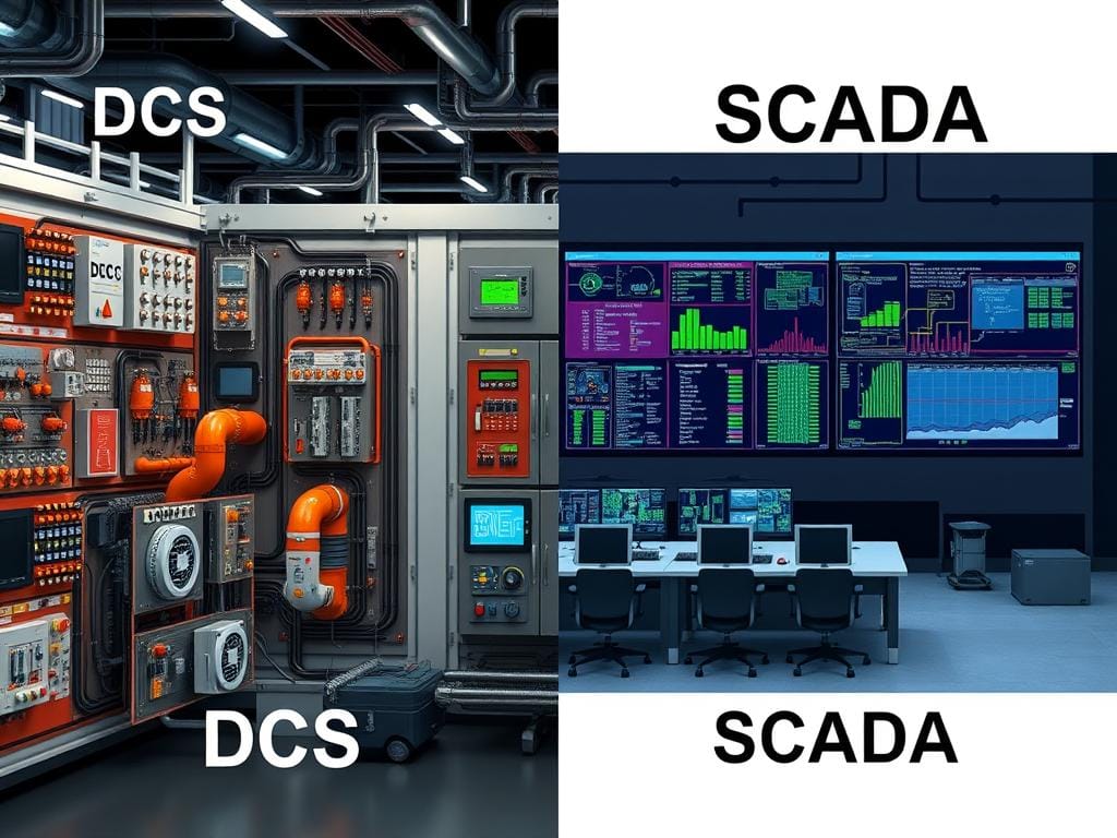 DCS vs. SCADA (Sistemas de Control)