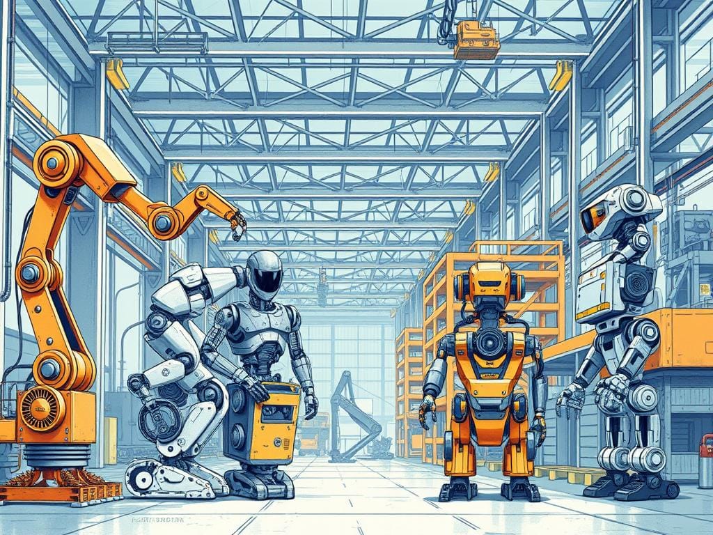 Evolución de Robots Industriales Evolución de Robots Industriales