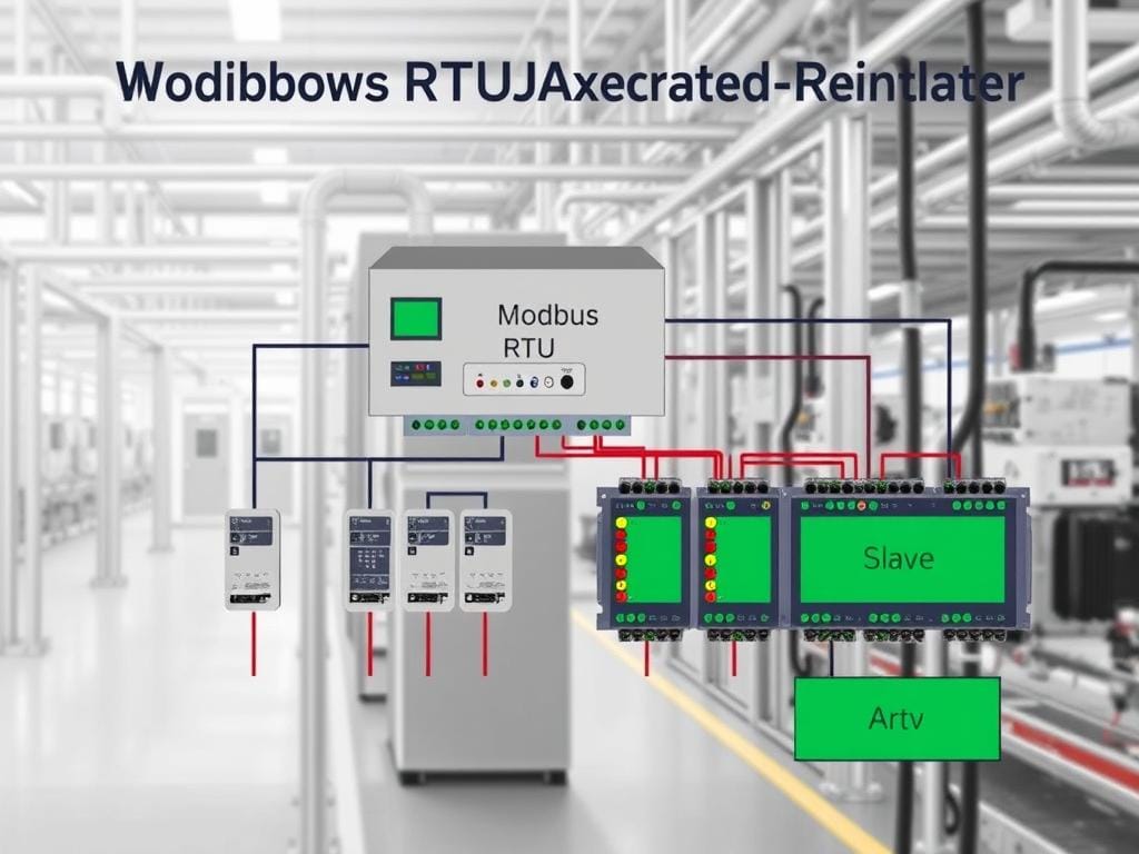 Modbus RTU arquitectura maestro-esclavo Modbus RTU arquitectura maestro-esclavo