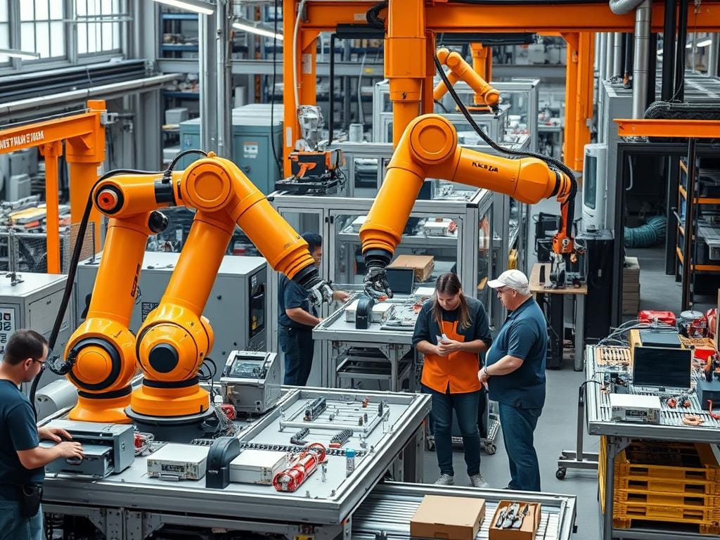 Robótica flexible en entornos de trabajo