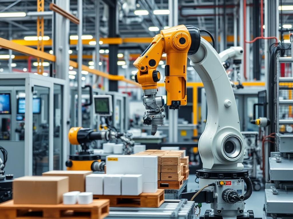 Robótica industrial en manufactura Robótica industrial en manufactura