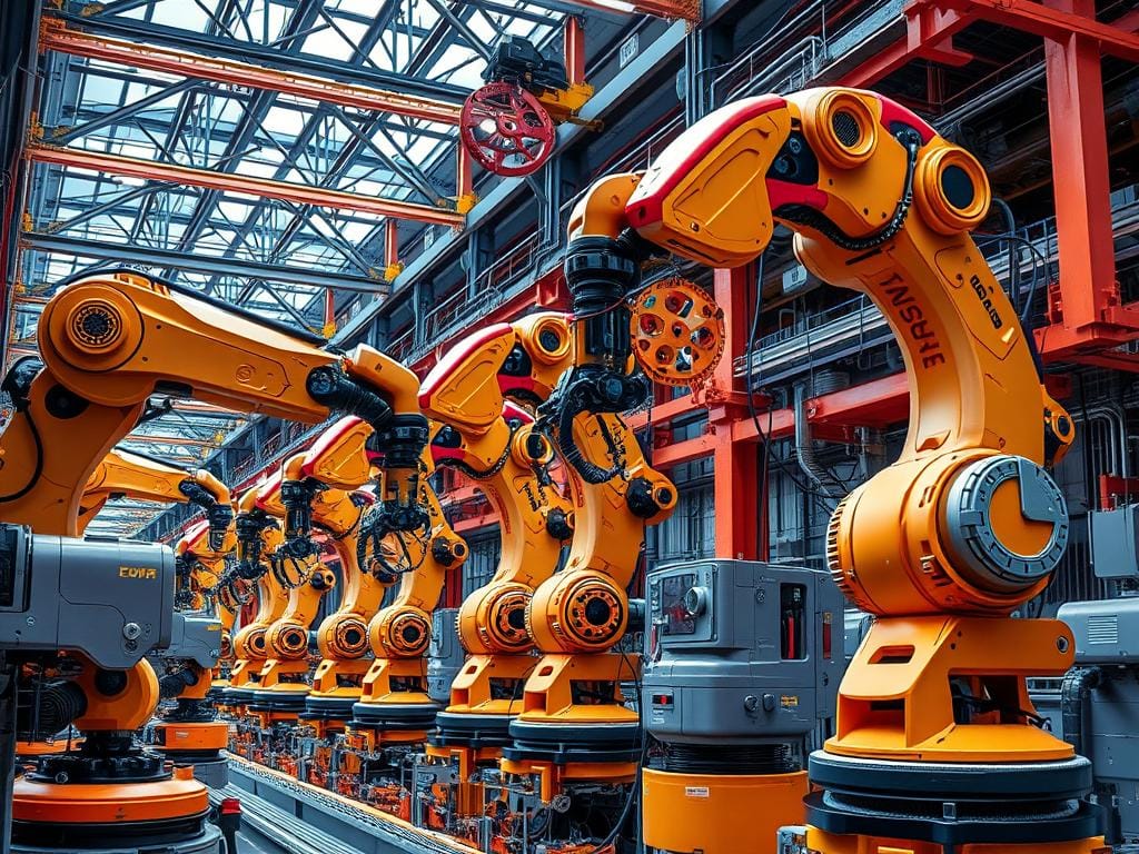 Robótica industrial y automatización Robótica industrial y automatización