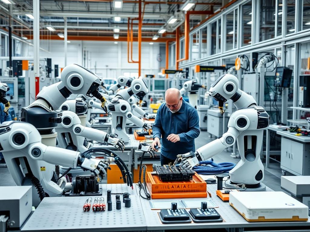 Robots Colaborativos en Manufactura Robots Colaborativos en Manufactura