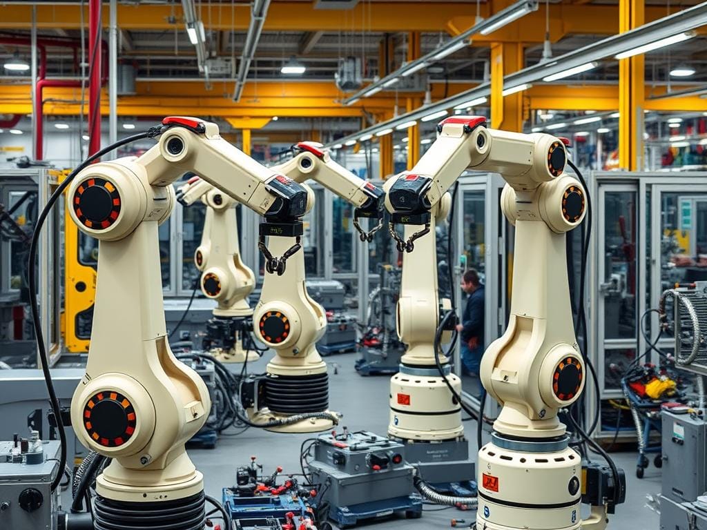 Robots SCARA en acción Robots SCARA en acción