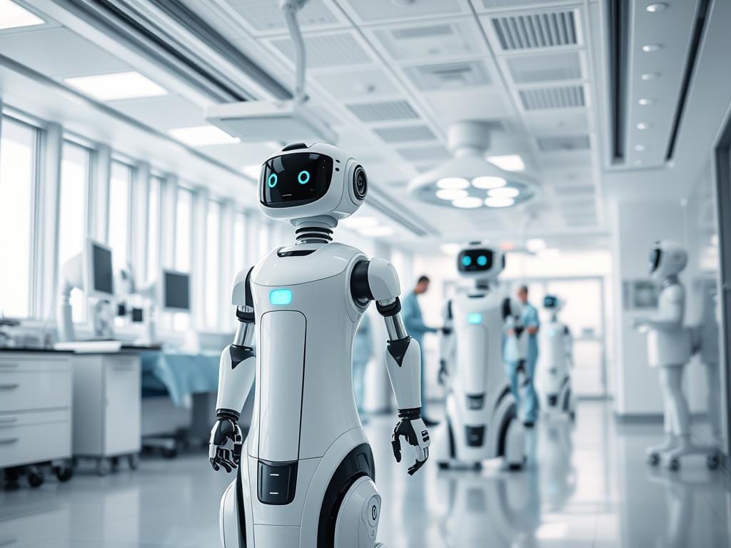 Robots autónomos en el sector salud Robots autónomos en el sector salud