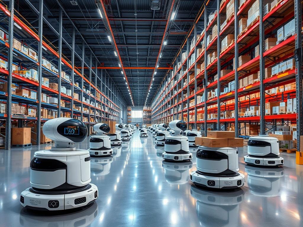 Robots en logística y almacenamiento Robots en logística y almacenamiento